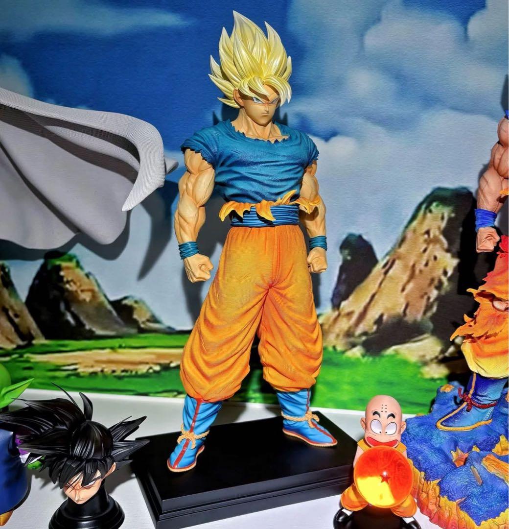 ドラゴンボール 孫悟空 ガレキ ガレージキット スタチューX①④⑧