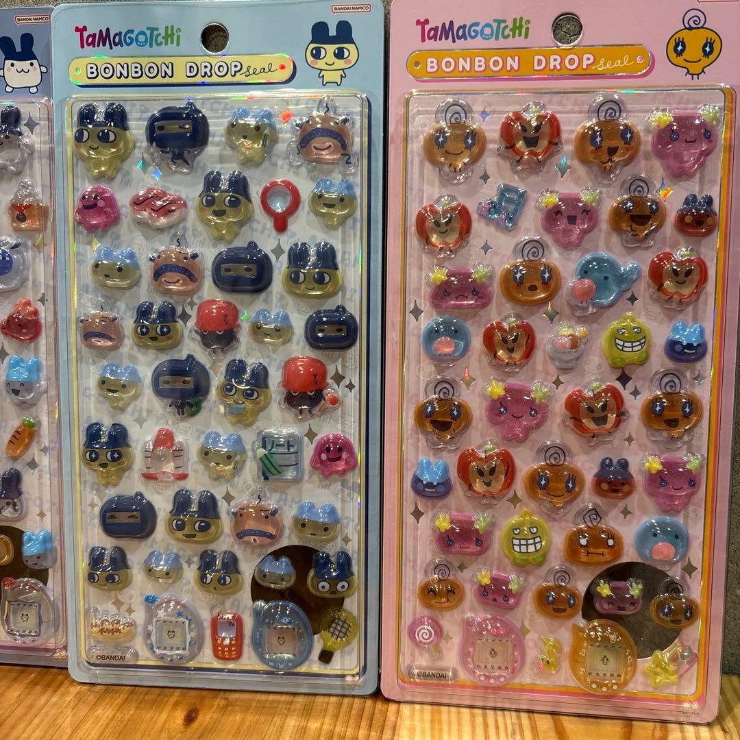 正規品 たまごっち ボンボンドロップシール4枚セット