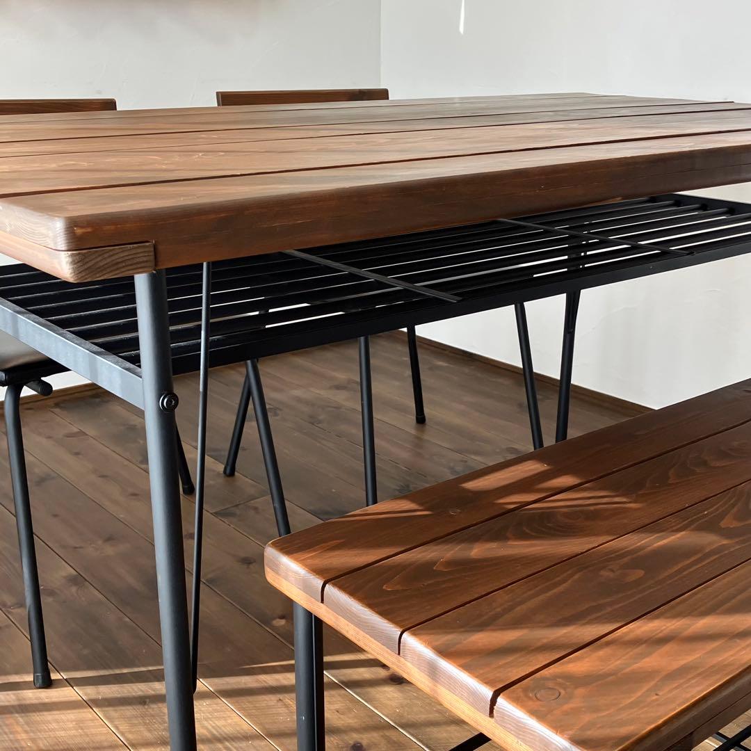 【ワイケレ様】ダイニングセット　テーブル、椅子、ベンチ