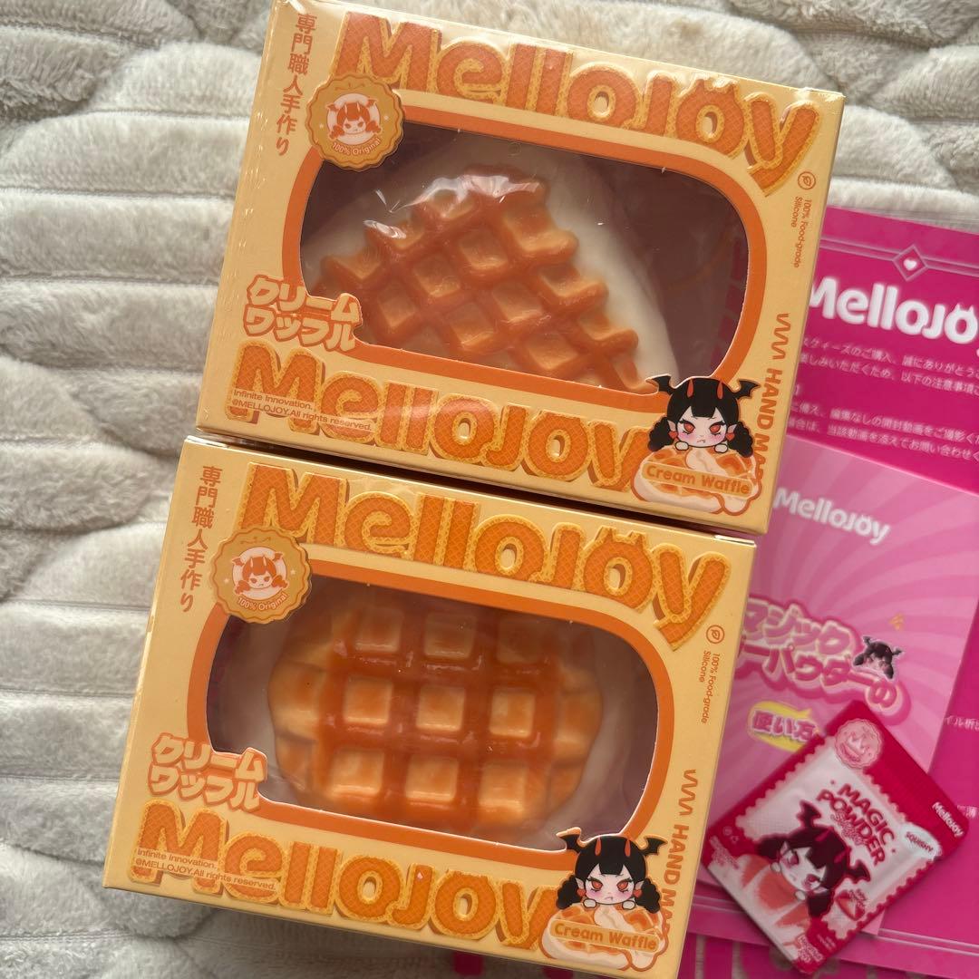 mellojoy クリームワッフル まる＆さんかくセット 新品未開封品