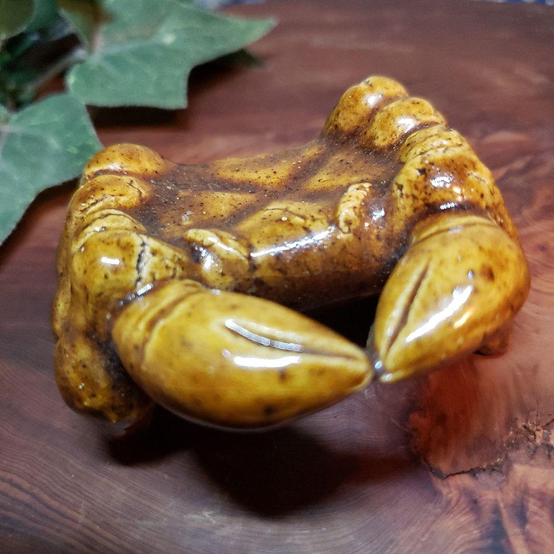 茶道具　蟹　カニ蓋置