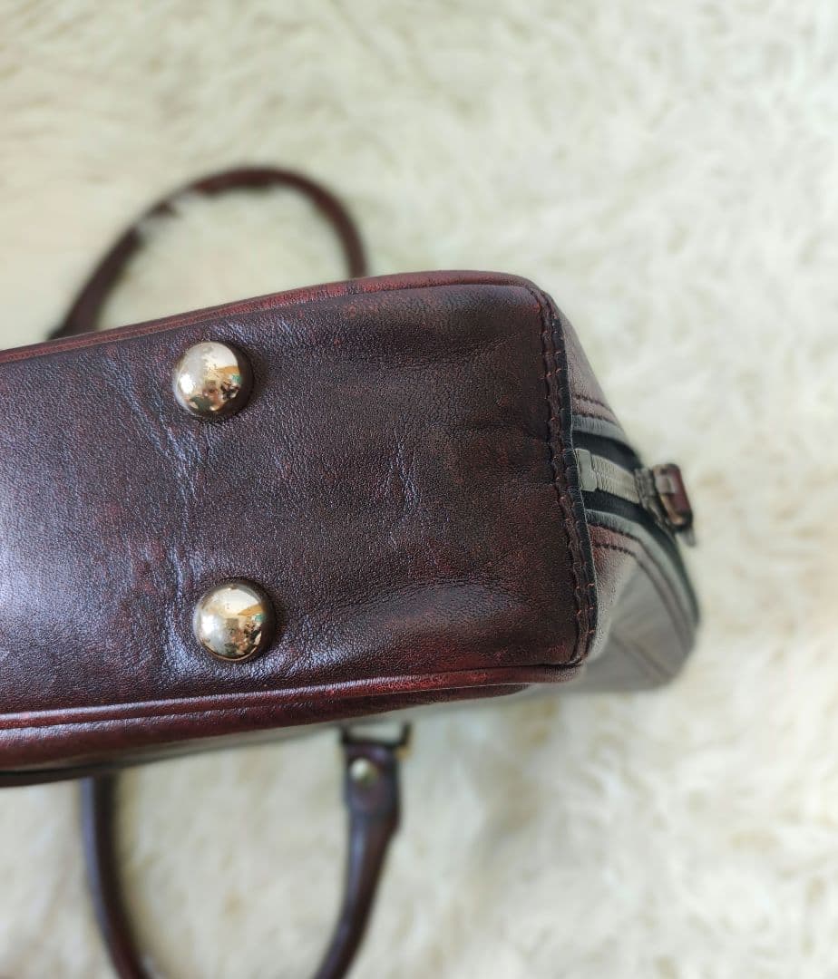 ☆美品☆GOLD PFEIL レザービジネスバッグ A4　本革　メンズ　ワイン