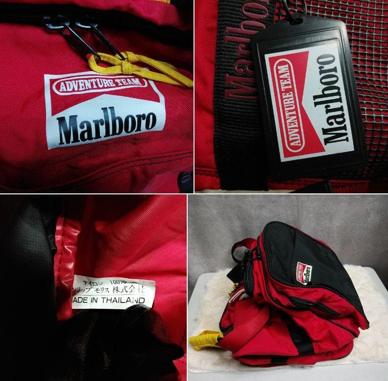 90s Marlbolo ボストンバッグ ADVENTURE TEAM マルボロ - メルカリ