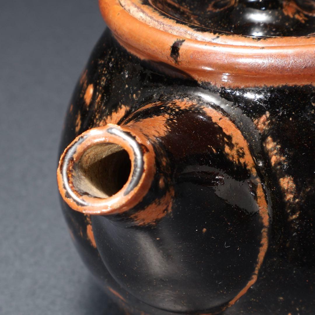 浜田庄司 黒釉急須 人間国宝 民藝 R1615K2の通販はau PAY マーケット