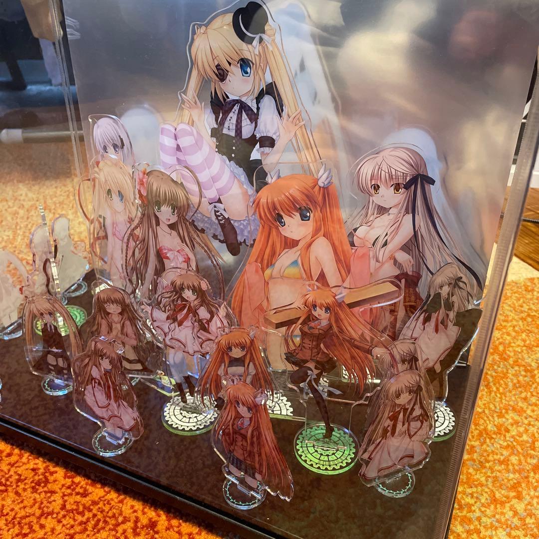 引退品 rewrite アクリルフィギュア セットkey