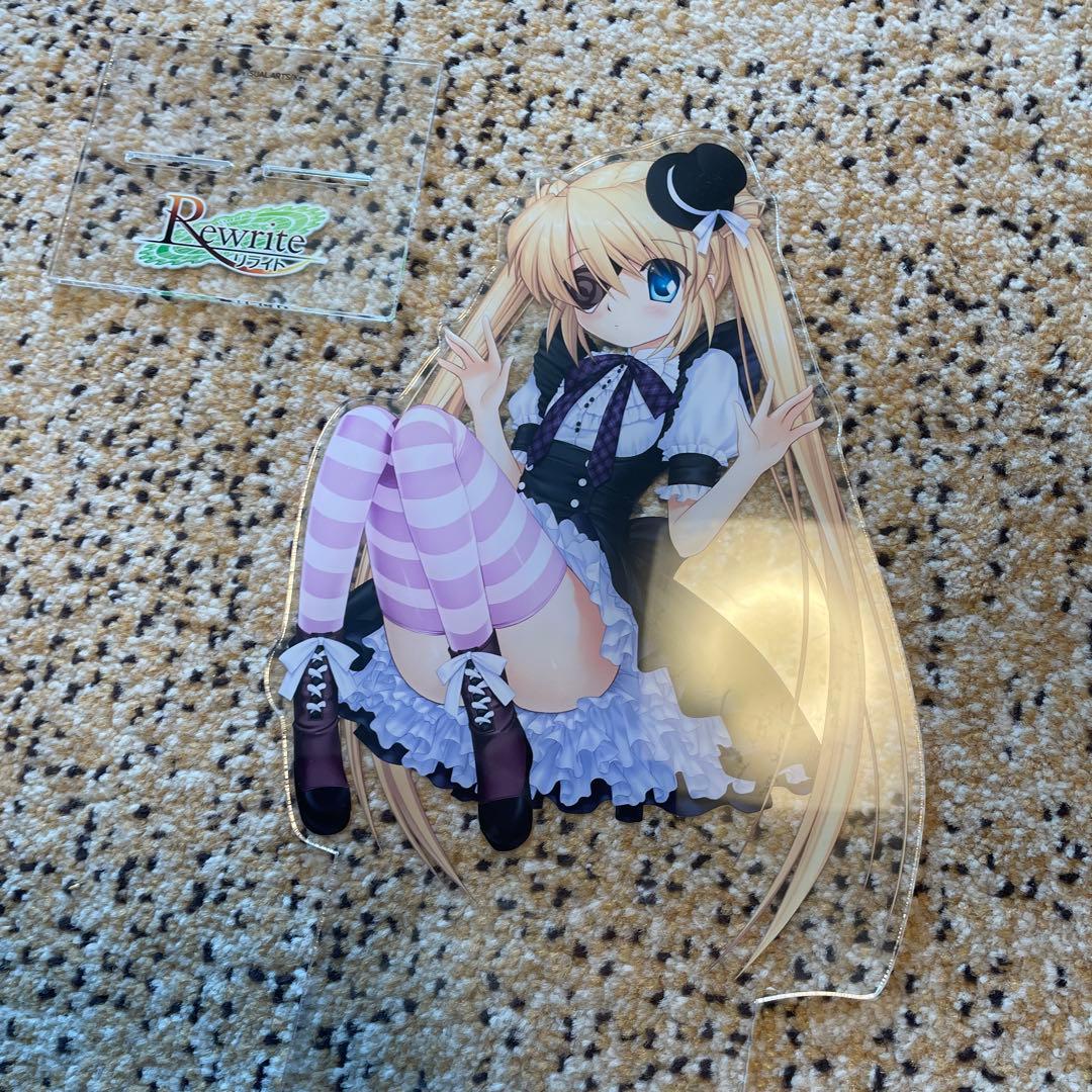引退品 rewrite アクリルフィギュア セットkey