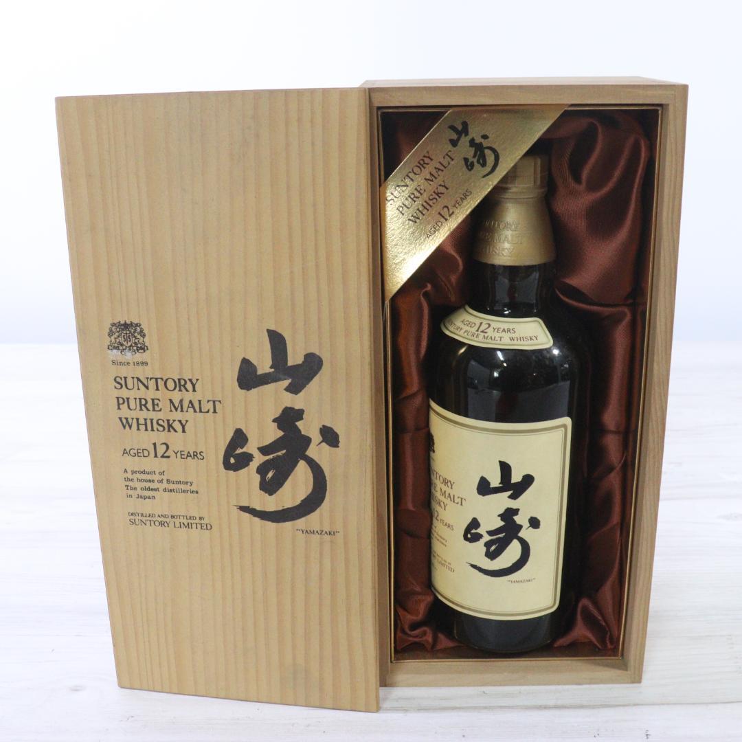 ◆未開栓 ウイスキー サントリー 山崎 12年 ピュアモルト 750ml　43% 未開栓 SUNTORY サントリー 山崎 12年 ピュアモルト 750ml 【公式通販】