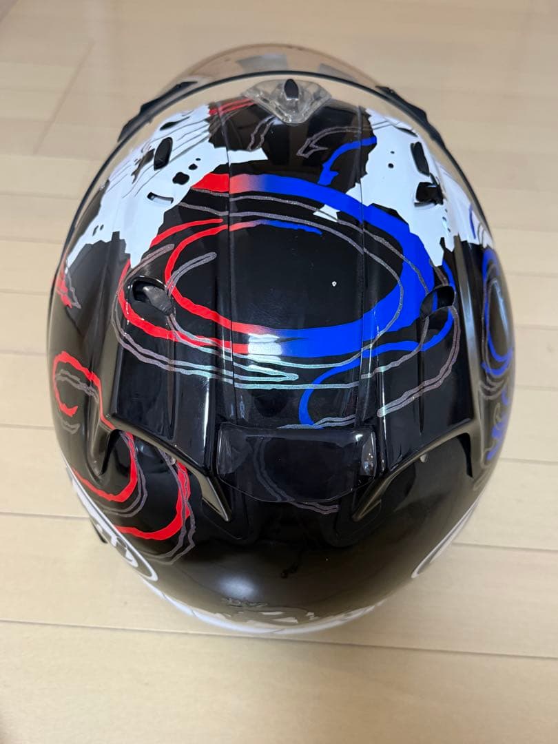 Arai フルフェイスヘルメット 黒赤