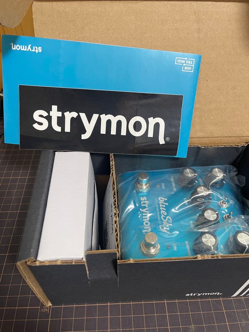 【美品】strymon BlueSky V2 (インサートケーブル2本付)