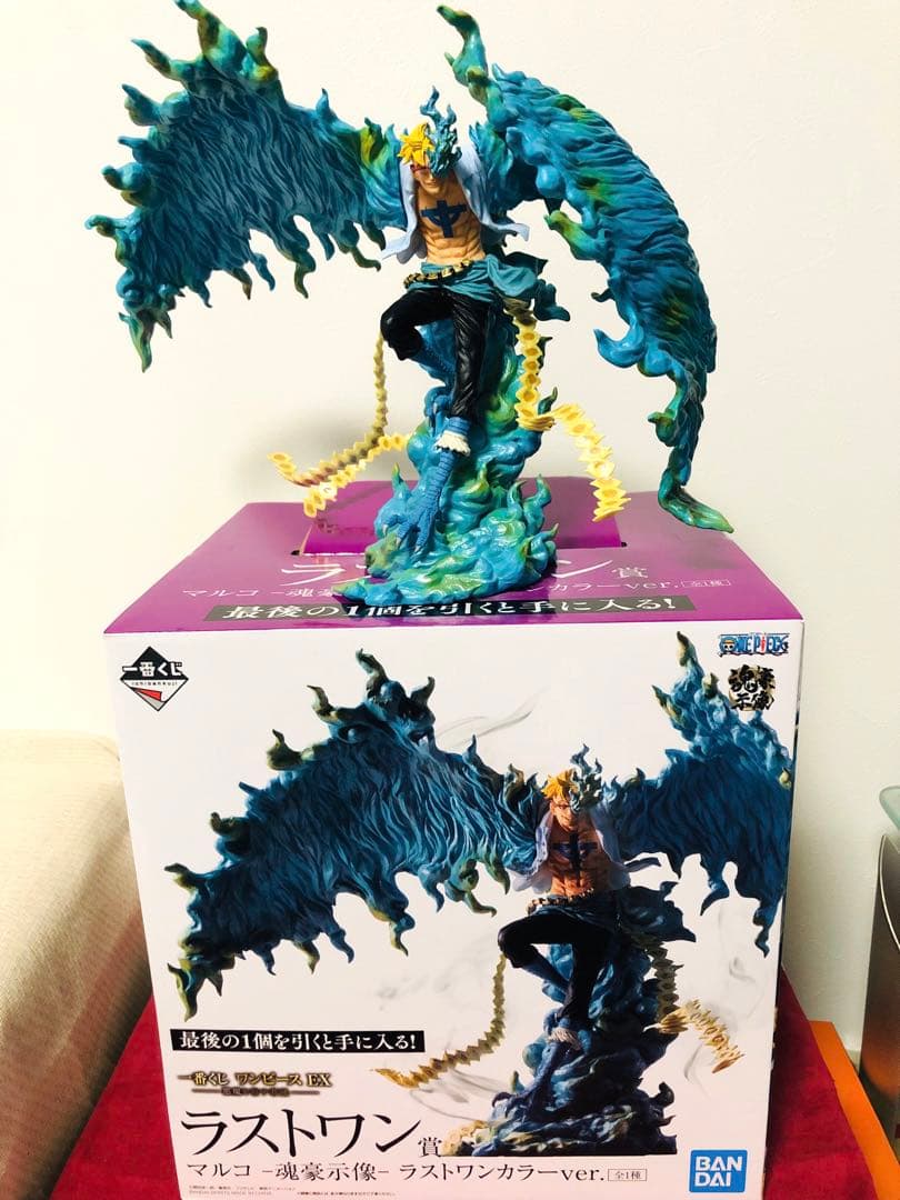 一番くじワンピースEX悪魔を宿す者たちマルコ魂豪示像ラストワンカラーver.
