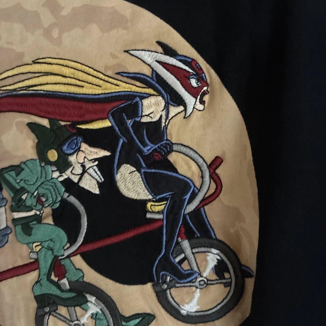 ヤッターマン、ドロンボーギャングコラボ刺繍Tシャツ(新品タグ付き