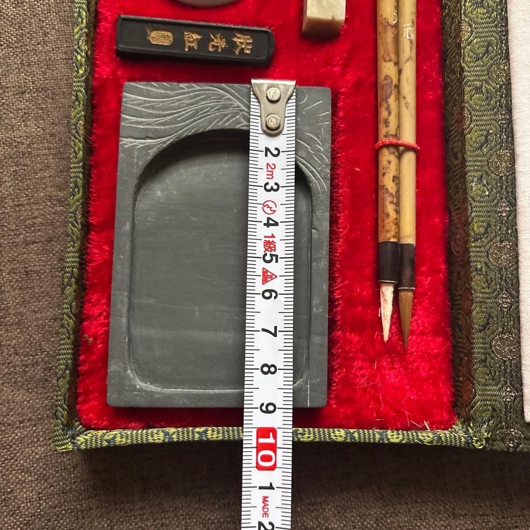 ミニ書道セット 中国文房四宝書道具 中国 硯セット 書道 筆 - メルカリ