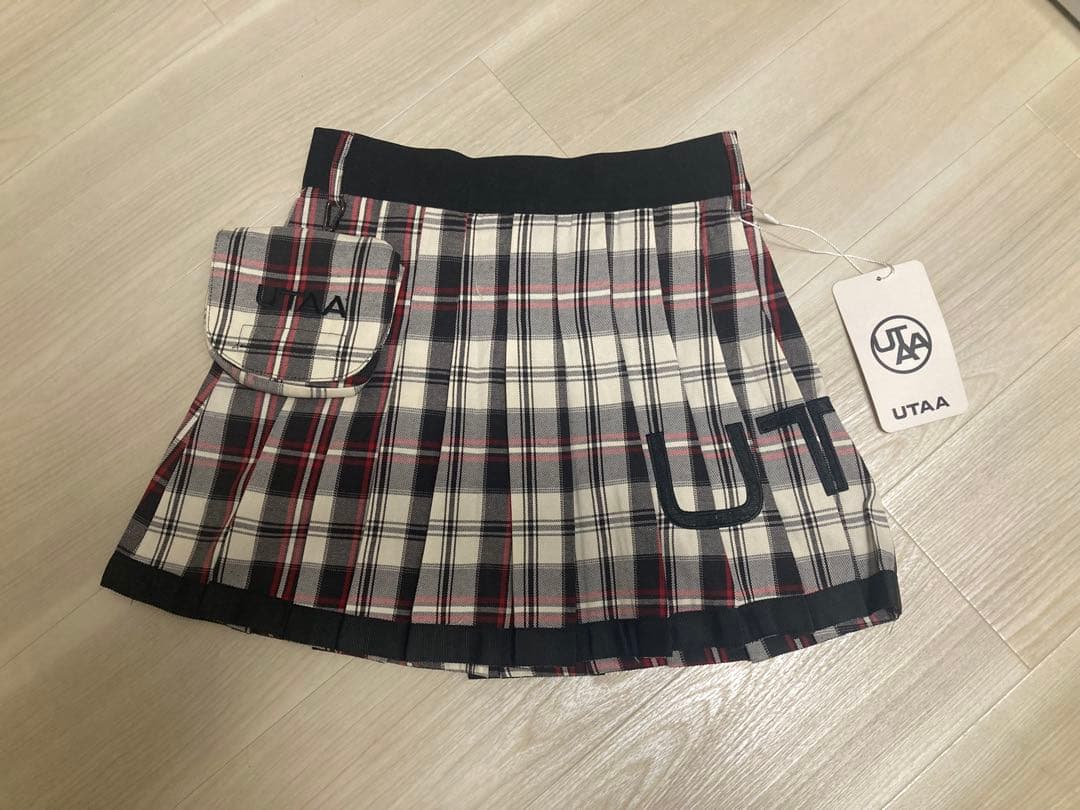 UTAAレディースゴルフシャツスカートセットストレッチサイズM