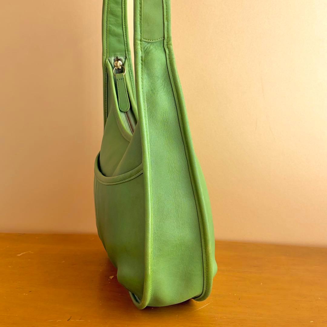 vintage coach オールドコーチ ショルダーバッグ 9033 グリーン