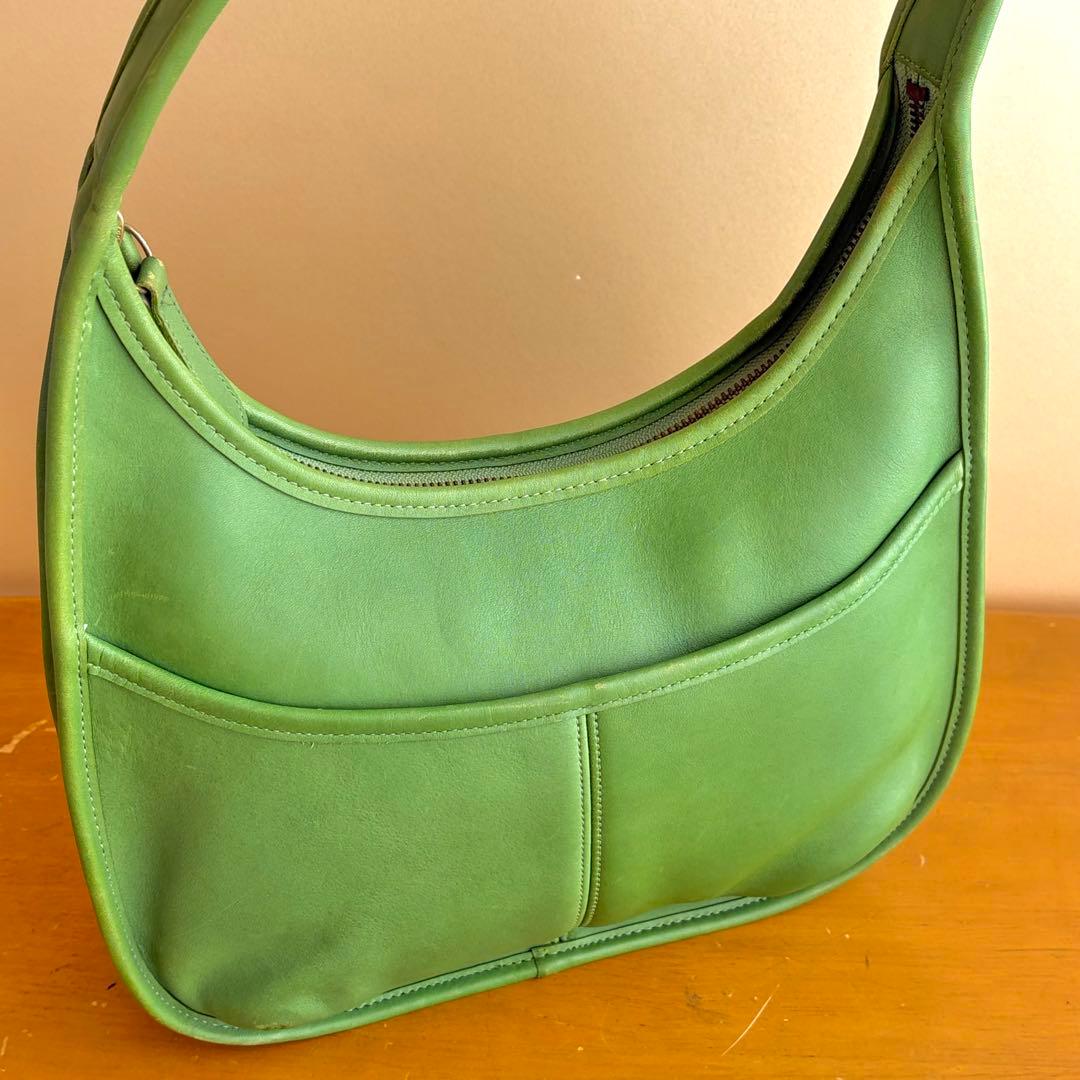 vintage coach オールドコーチ ショルダーバッグ 9033 グリーン