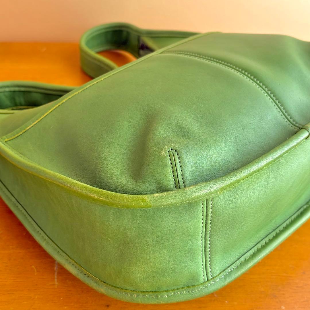 vintage coach オールドコーチ ショルダーバッグ 9033 グリーン