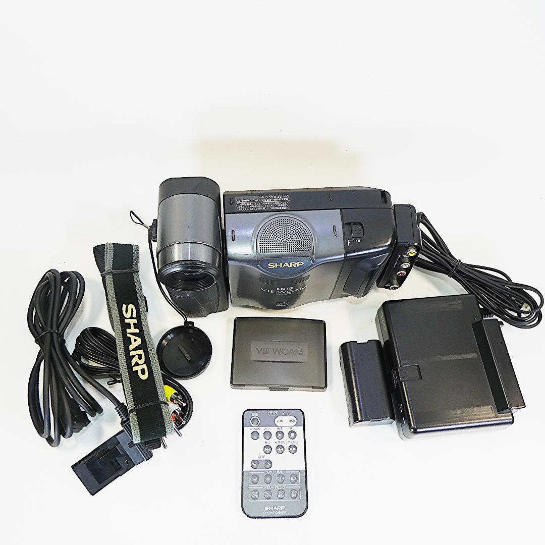 動動作良好 ビデオHi8 シャープ VL-HL50 8ミリビデオカメラDVD化に