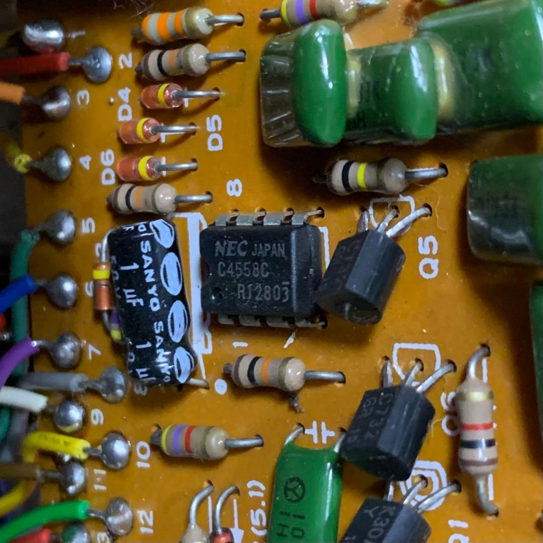 ★初年度 A基板★ 良音! 1981年 BOSS SD-1 NEC C4558C