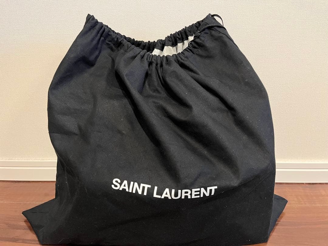 ル*フ様 SAINT LAURENT ブラック ハンドバッグ　アップタウン
