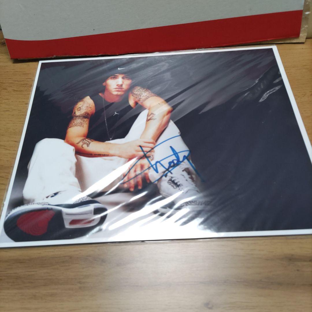 こ*ん様 Eminem サイン エミネム Shady 写真 証明書付き - メルカリ