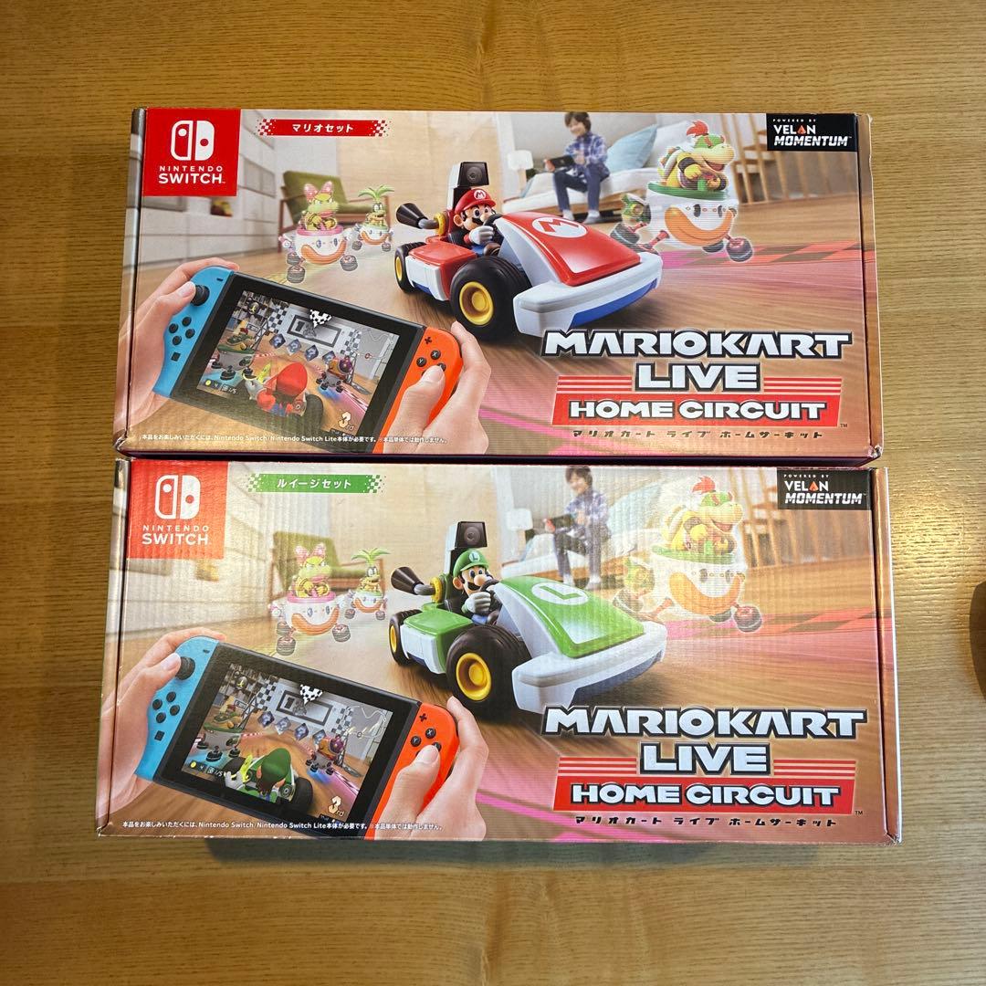 マリオ ルイージ カートラジコン2体セット