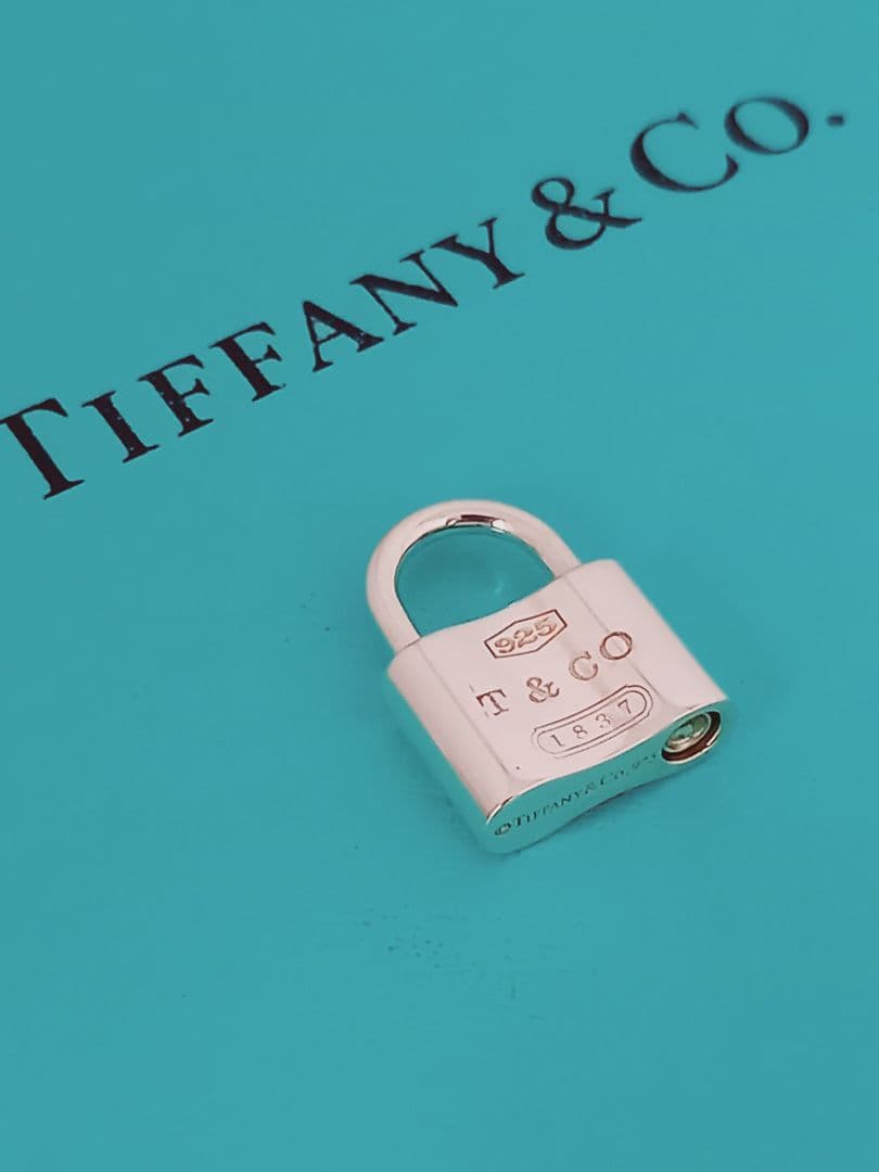 2周年【ティファニー】1837パドロックカデナ南京錠ペンダント1693