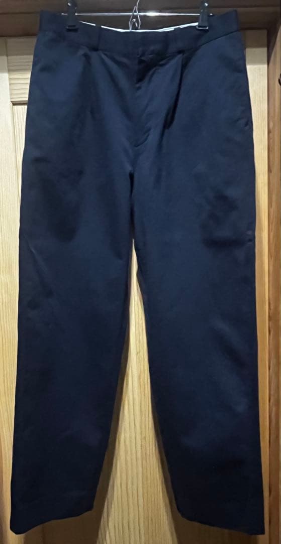 YAECACHINO CLOTH PANTS タックテーパード　NAVY 30 YAECACHINO CLOTH PANTS タックテーパード NAVY 30 YAECA通販 ヤエカ
