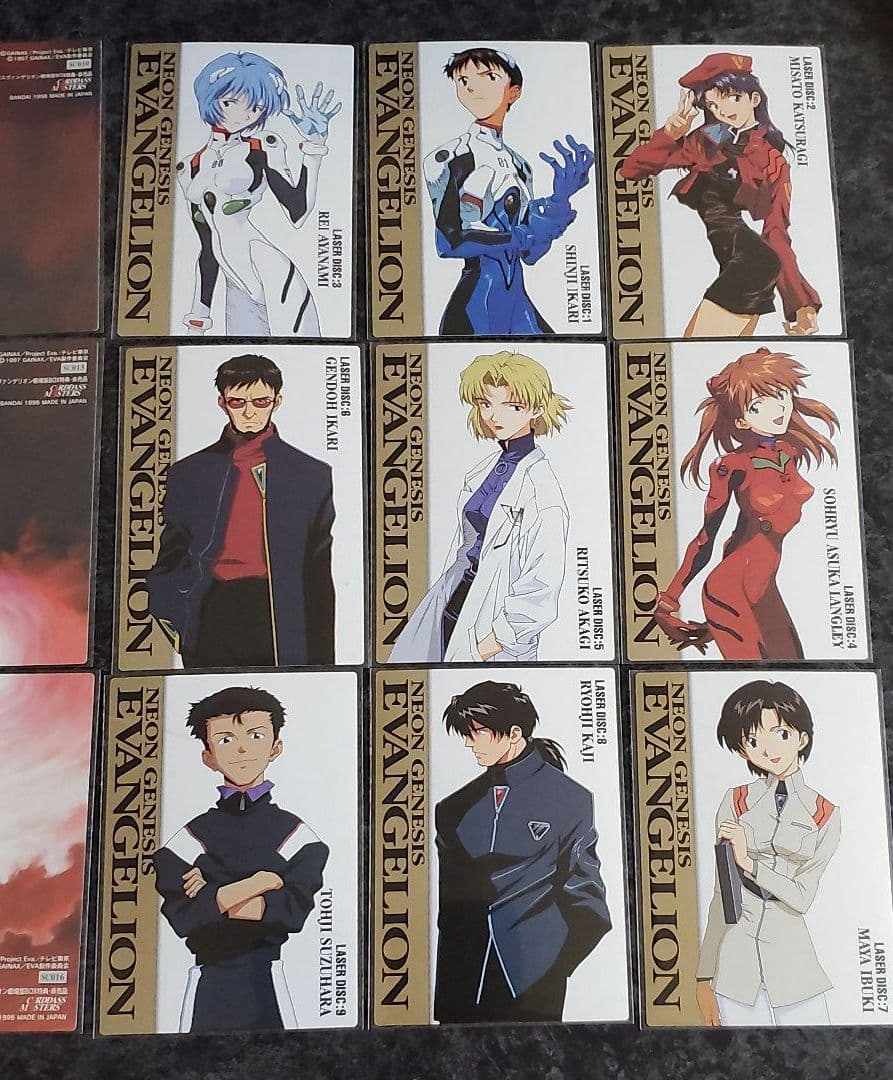 エヴァンゲリオン カードダスマスターズ 非売品 限定 アスカ レイ シンジ