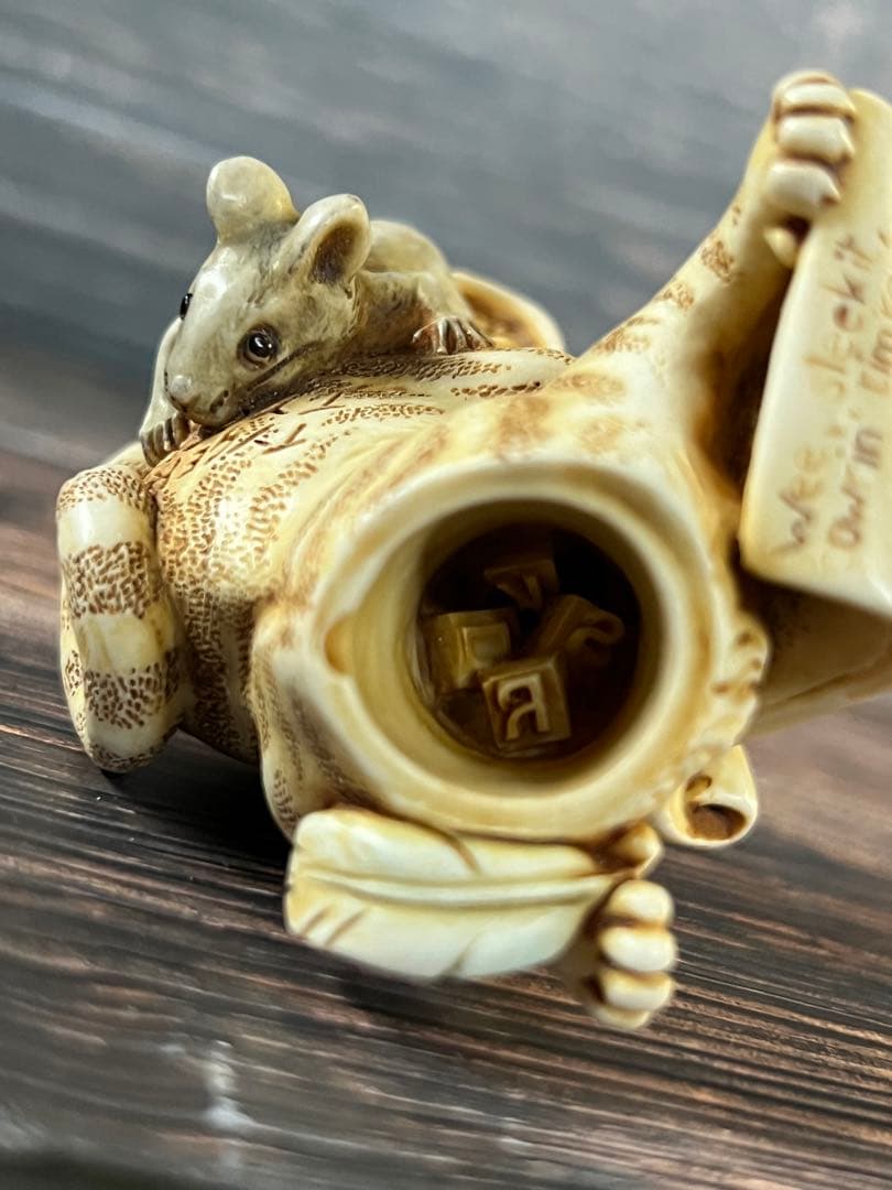 Poet's Party デビッド・ローレンス 置物 オブジェ 猫 鼠 タイガー