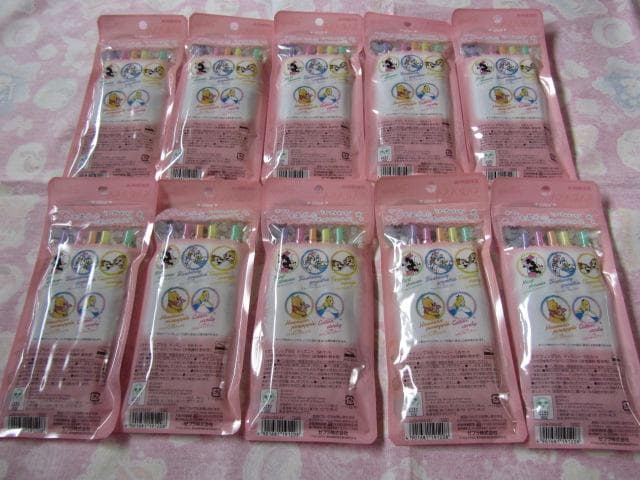 ゼブラ サラサクリップ マーブルカラー 5色セット 10パック ディズニー