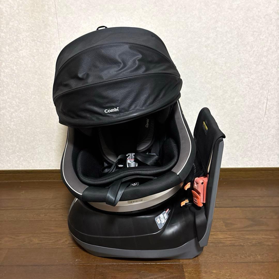 【良品】combi クルムーヴ スマート シートベルト固定 新生児OK