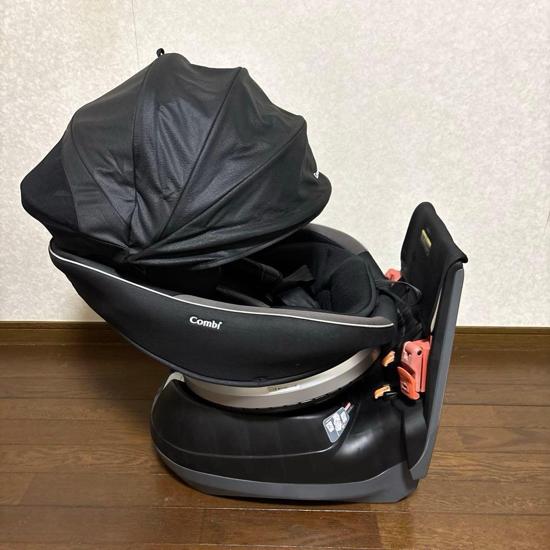 【良品】combi クルムーヴ スマート シートベルト固定 新生児OK