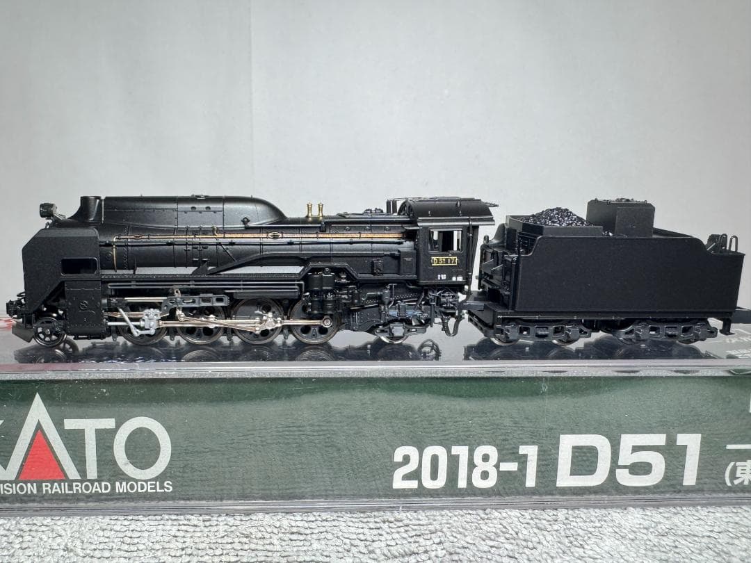 KATO 2018-1 D51 一次形（東北仕様）蒸気機関車