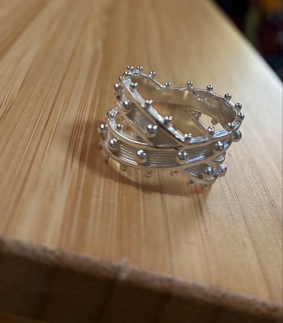 bijumamビジュマム Silverプレーンリング 新品未使用