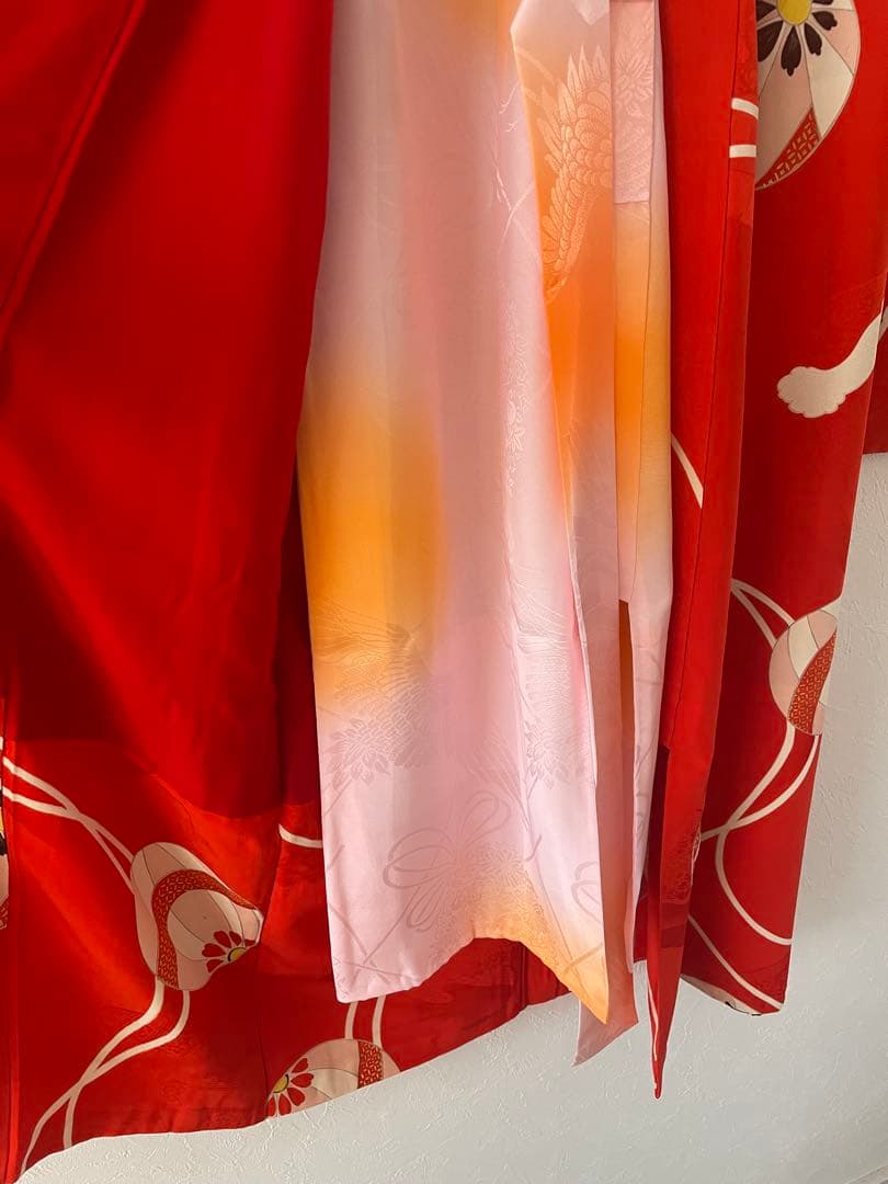 七五三　5歳　正絹　お着物セット