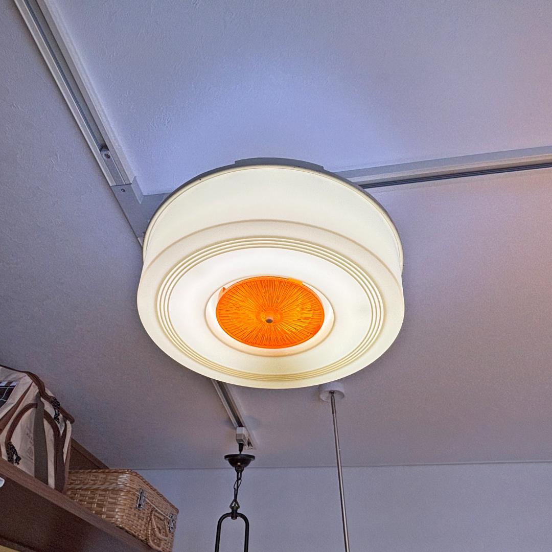 レトロ ポップ 昭和 松下電工 ナショナル 照明器具 シーリングライト