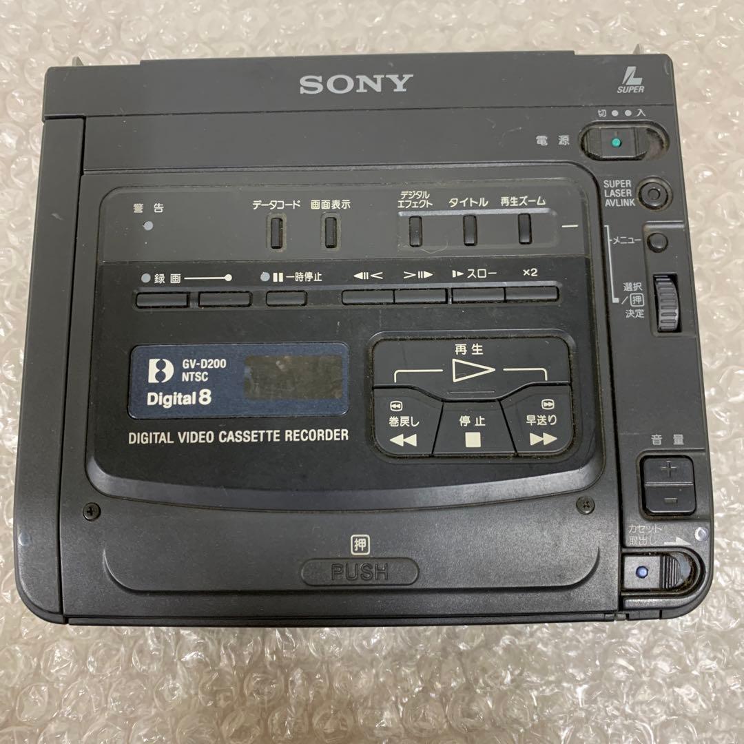 SONY ソニー デジタルビデオカセットレコーダー GV-D200 - メルカリ