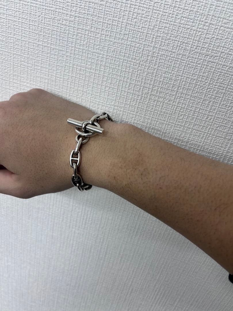 エルメス シェーヌダンクル ブレスレット PM 18 マルジェラ期 925