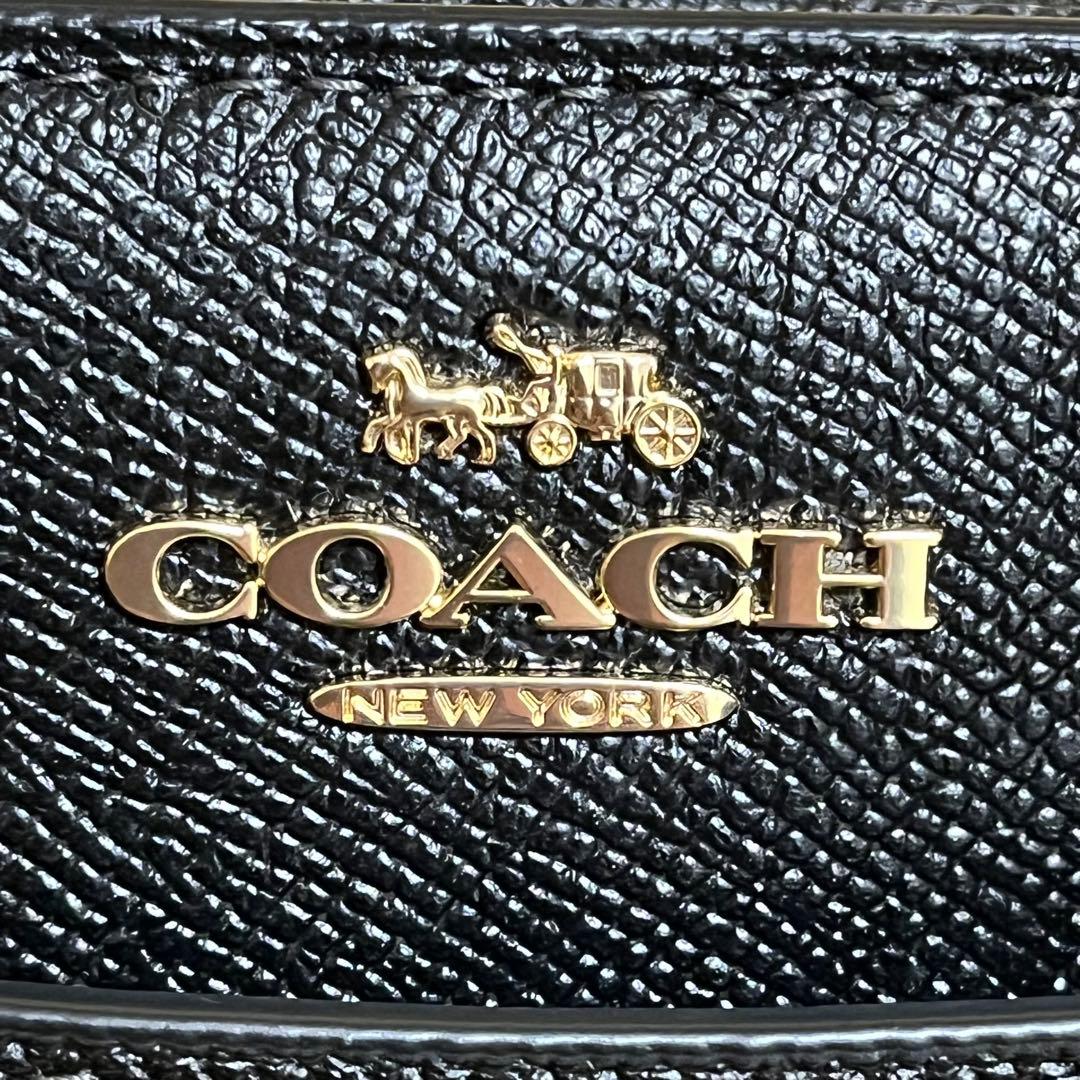 極美品✨コーチ COACH 2WAY レザー ハンドバッグ ショルダーバッグ