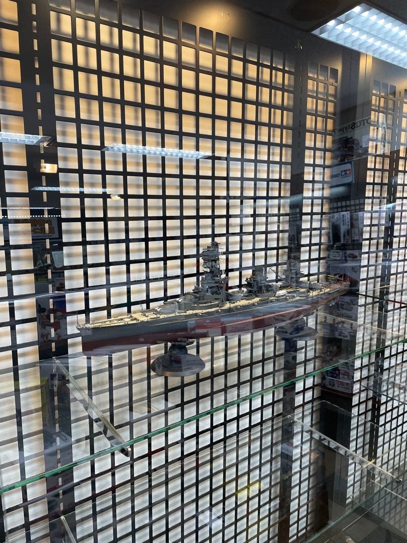 【完成塗装品】1/350フジミ戦艦 山城