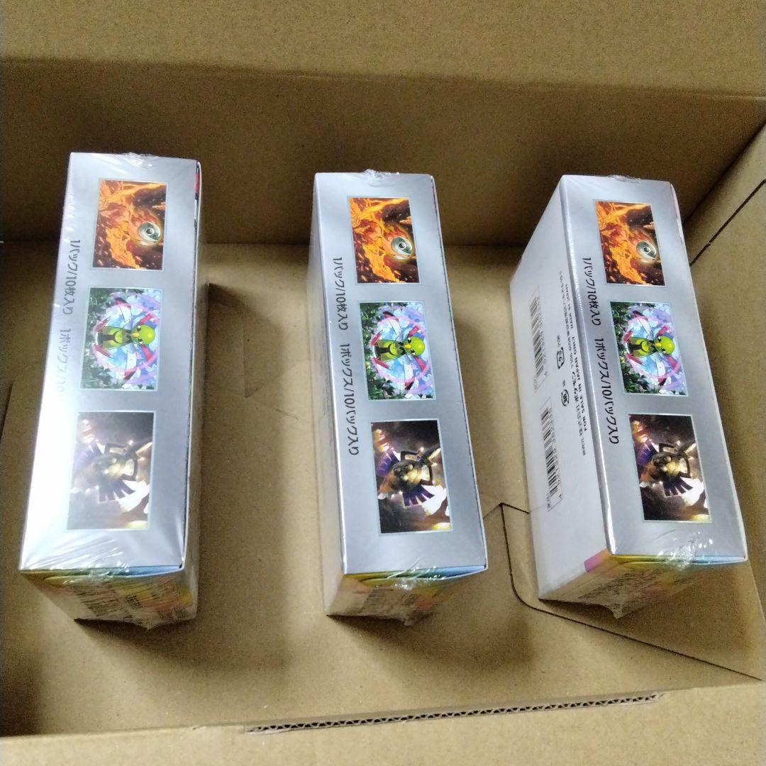 ポケカ シュリンクつき テラスタルフェスex (10パック入り) ×３ボックス