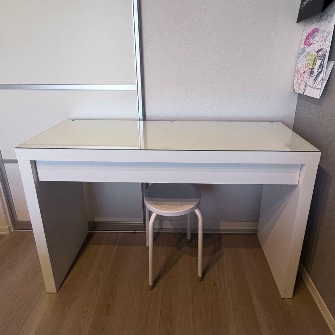 コ*ユ様 ワインレッド三面鏡ドレッサー 引き出し付き(最高級銅引鏡