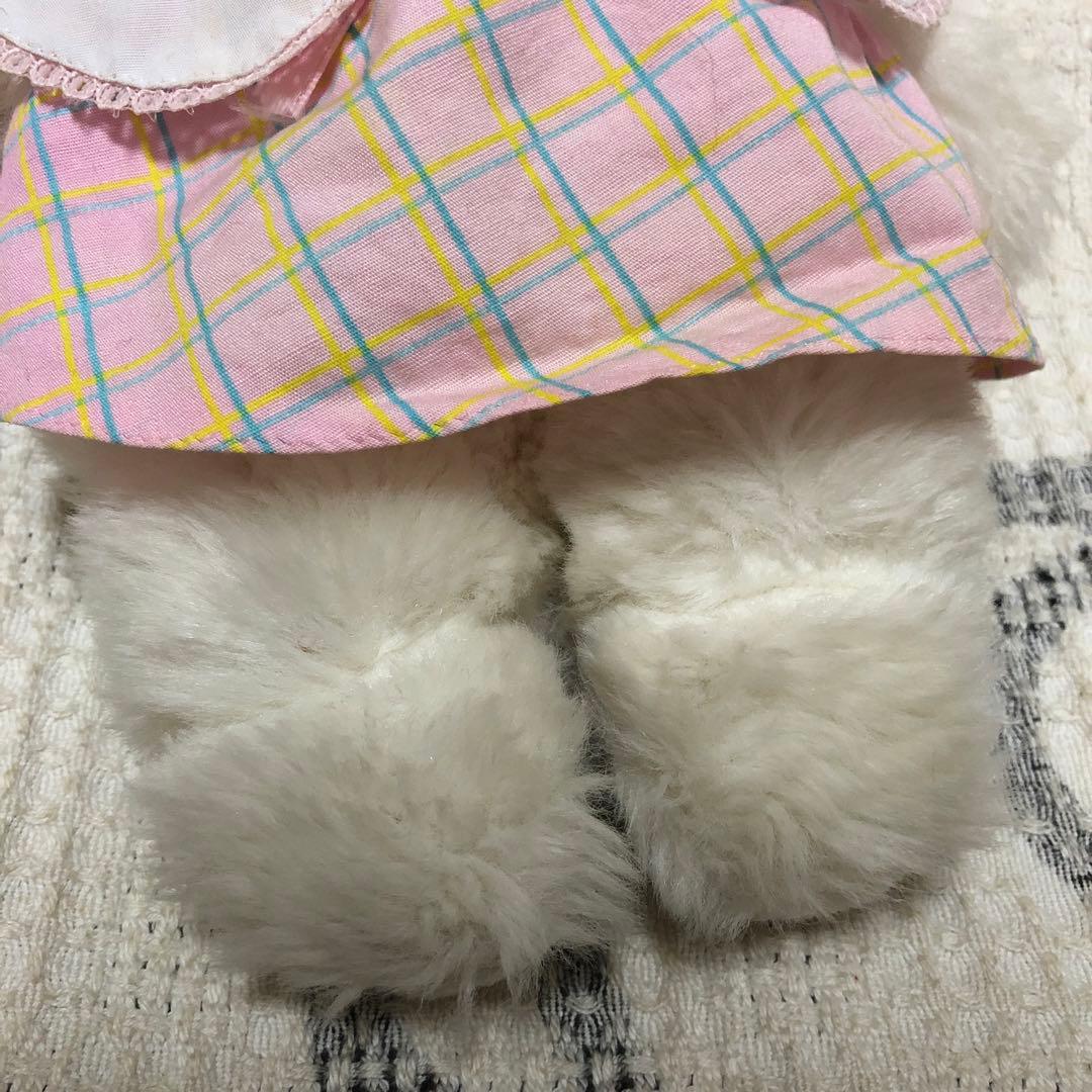 当時の物　昭和レトロ　ヴィンテージ 吉徳　クリーミー　猫　ぬいぐるみ　中古　②