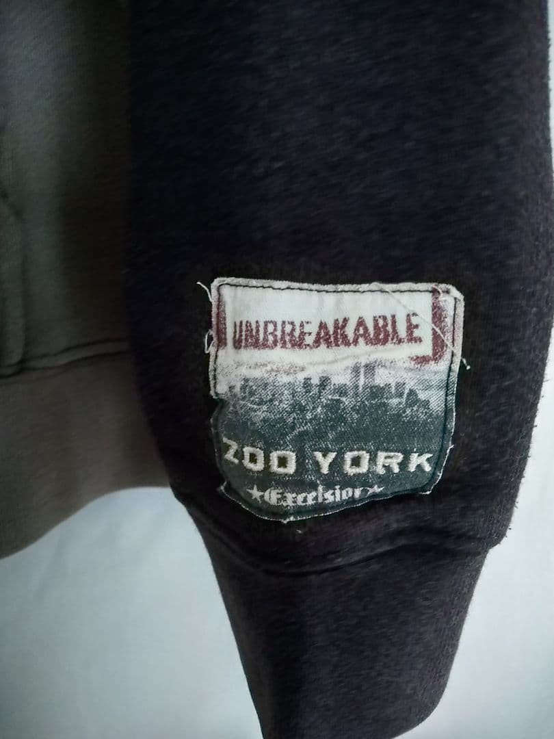 レア品❗ZOO YORK 厚手裏起毛　パーカー❗