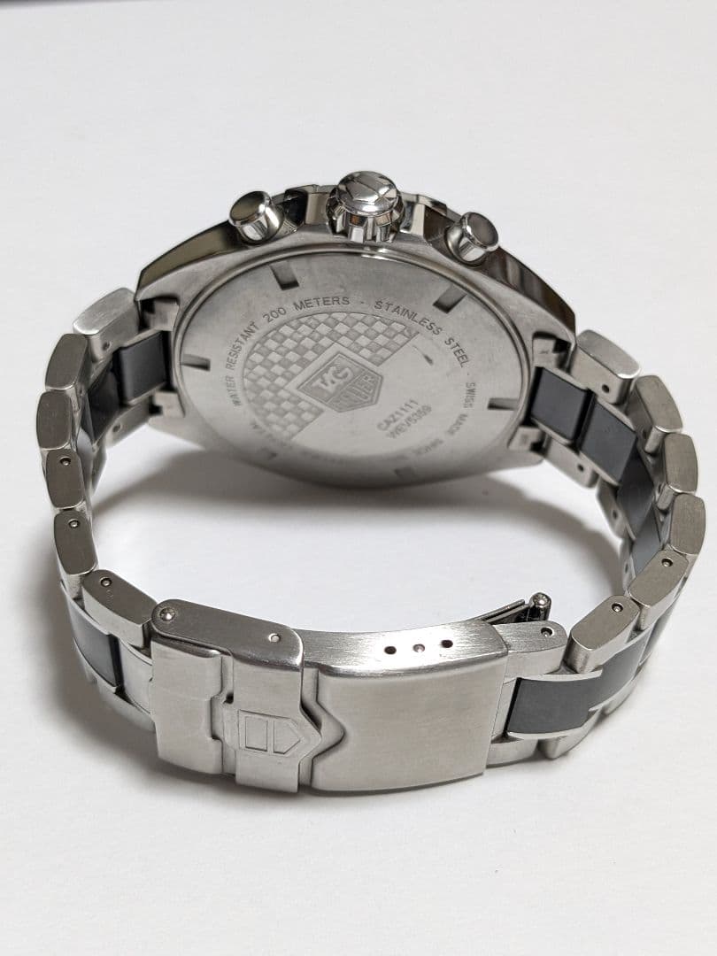 美品　最安　タグホイヤー フォーミュラ1 クロノグラフ 腕時計 CAZ1111