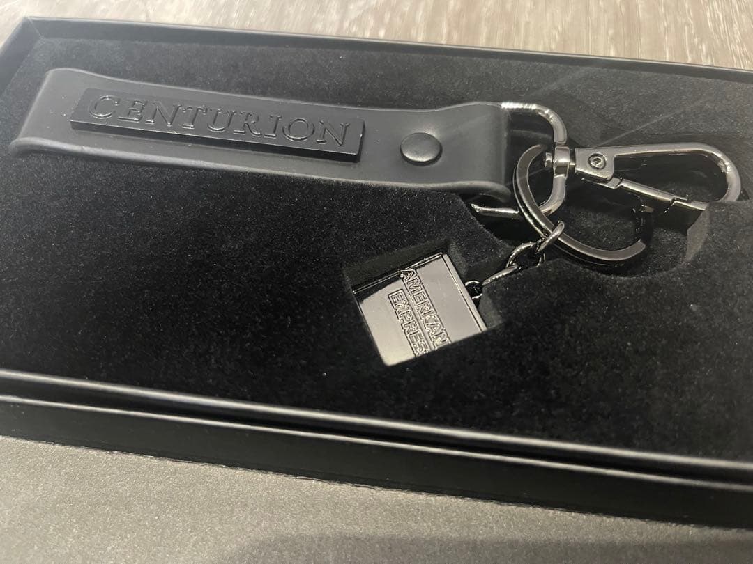 【新品未使用】アメックス センチュリオン キーホルダー 2025ユニバ