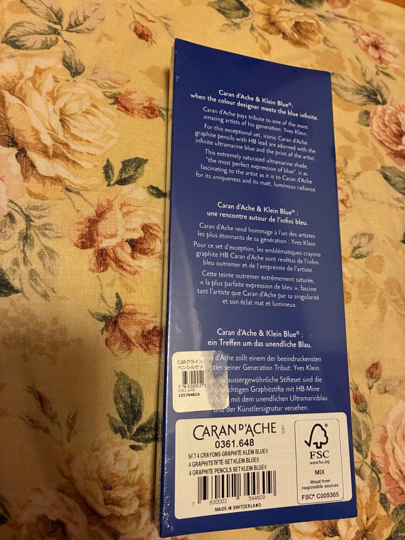 CARAN D'ACHE Klein Blue 4本セット クラインブルー - メルカリ