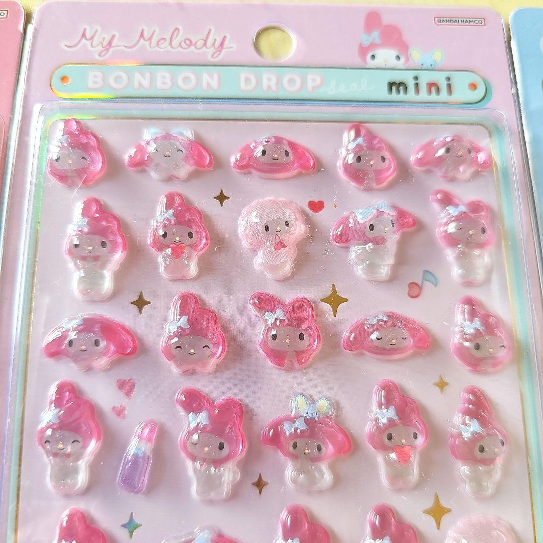 正規品 ボンボンドロップシール 7種セット 即日発送 サンリオmini