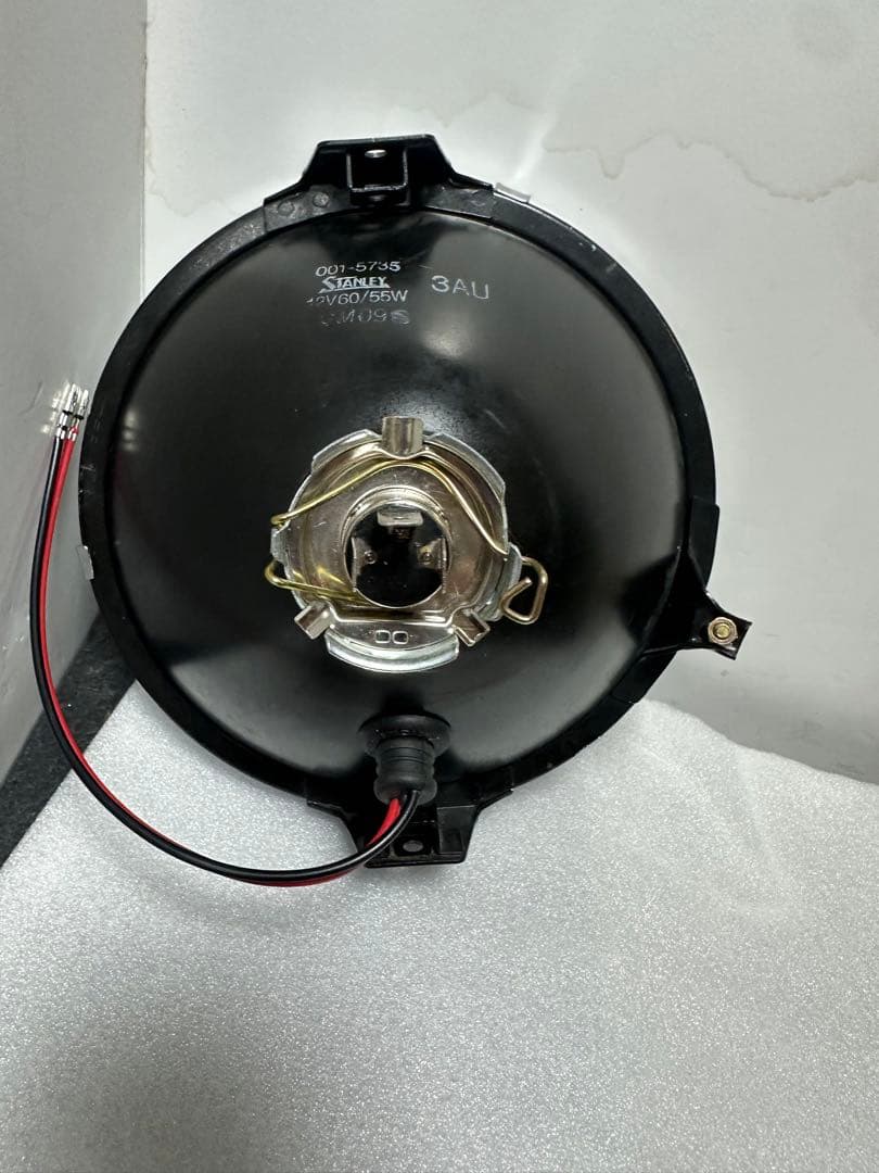 美品 希少廃盤品当時物シビエ一文字180πシビエ凸レンズ付ヘッドライトCIBIE