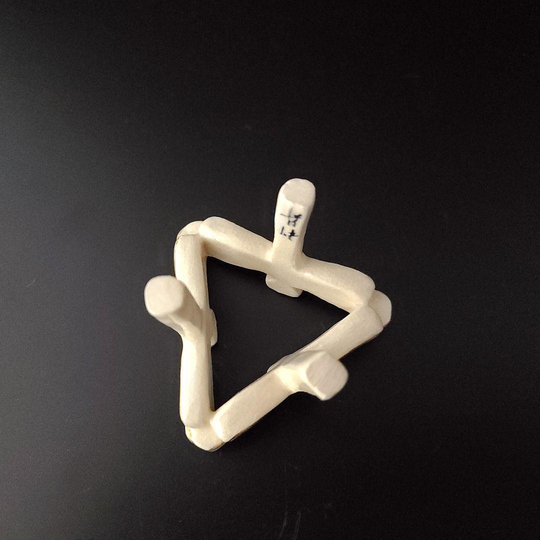 茶道具 色絵 トンボ 蜻蛉 蓋置 加藤利昇 共箱 陶芸 京焼 ふたおき